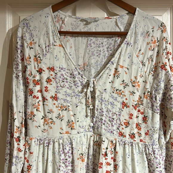 AE Boho Baby Doll Floral Dress - Picture 7 of 12